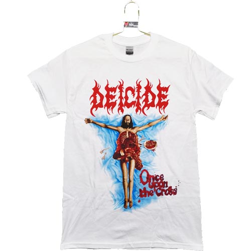 DEICIDE 官方原版 Once Upon The Cross 白色(TS-L)